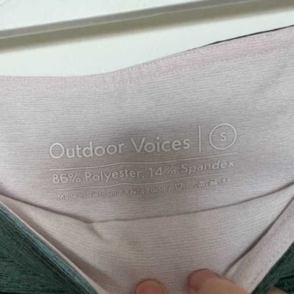 Outdoor Voices 7/8 Dipped Leggings Size Small - Picture 4 of 4